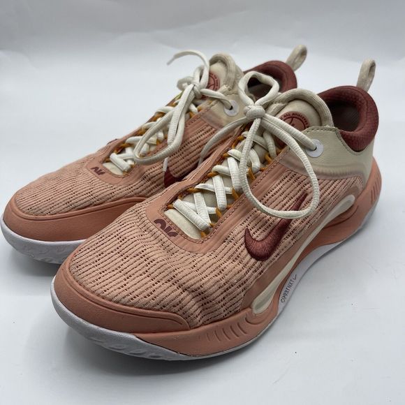 Nike Womens Court Zoom Nxt DH0222-816 Orange Running Shoes - Picture 1 of 14